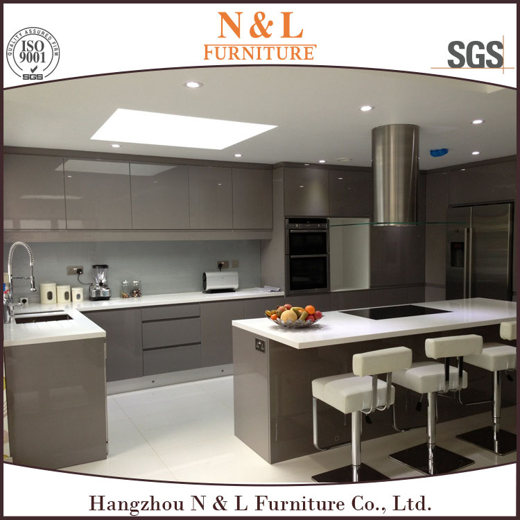 N&L Birch Solid Wood Kitchen Cabinet Furniture