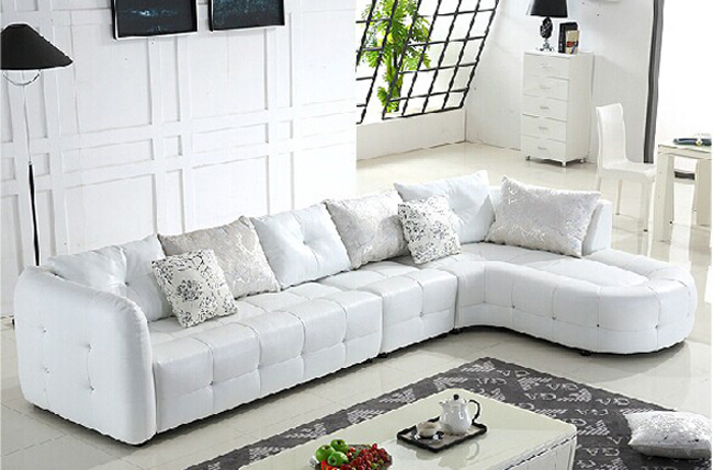 Modern Italian Leather Sofa Manufacturer Foshan Gbg Furniture F239