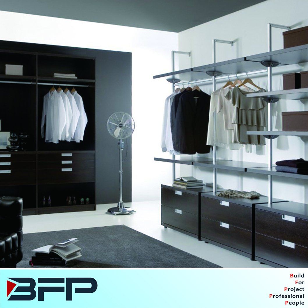 Simple Style Walk in Wardrobe Closet Dressing Room Furniture
