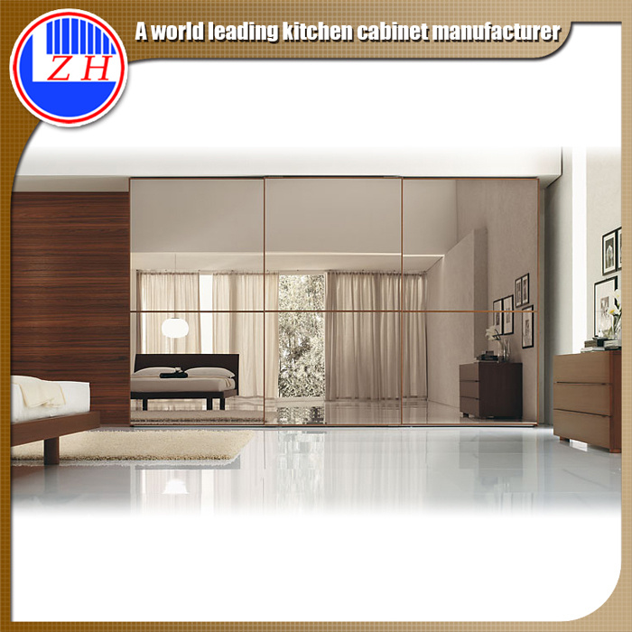 Fashion Modern Sliding Wardrobe Cabinet Designs (ZHUV)