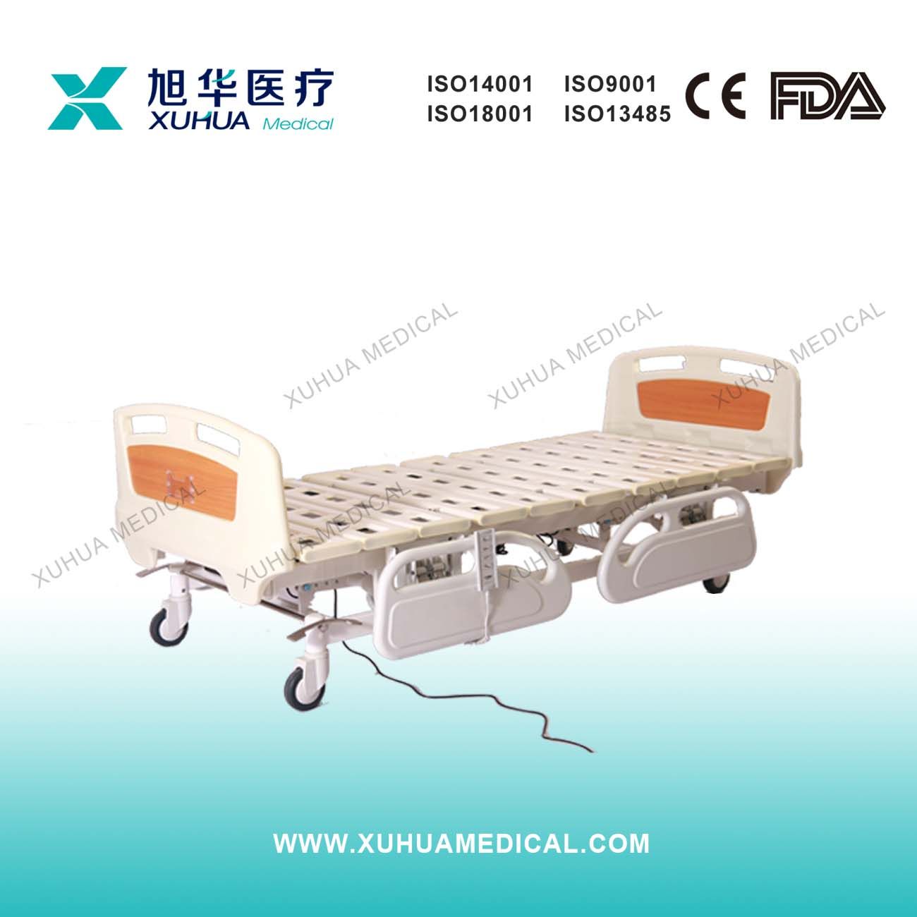 Motorized Five Functions Electric Hospital Medical Patient Bed (XH-3)
