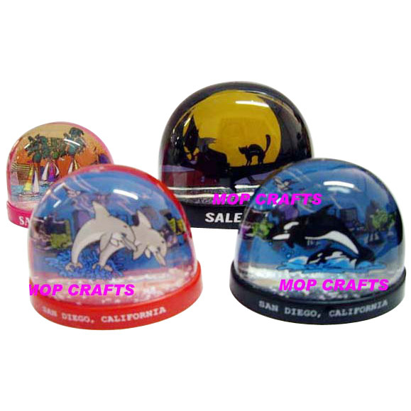 Plastic Waterball, Plastic Snowglobe Crafts