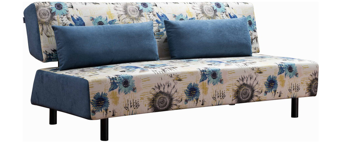 Elegant Convertible Fabric Sofa Cum Bed
