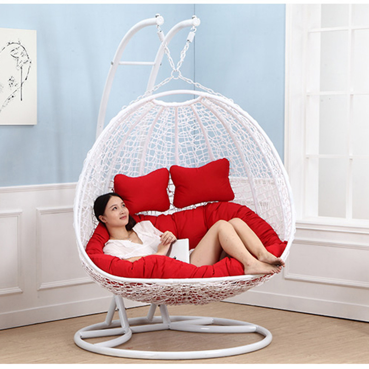 Double Swing Rattan Furniture, Rattan Basket (D151A)