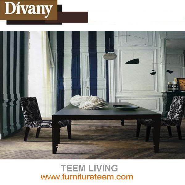 Modern Design Home Furniture Dining Room Veneer Dining Table