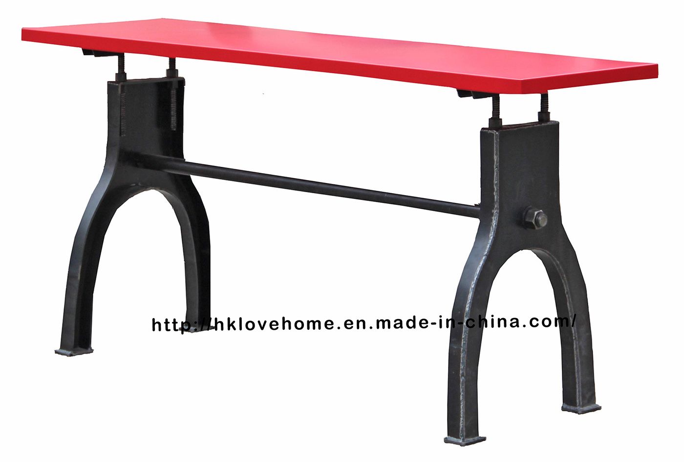 Modern Industrial Round Metal Dining Restaurant Top Bar Table