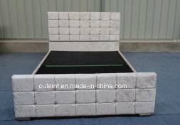 High Quality Bedroom Furniture Fabric Double Bed Home Hotel Furniture
