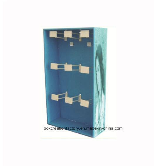 Cardboard Hook Display/Paper Hanging Advertising Display Stand