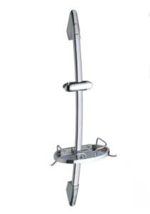Shower Sliding Bar with Shelf