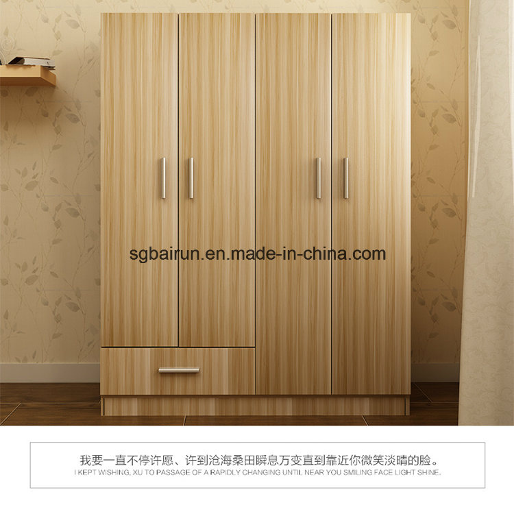 Melamine Wardrobe with PVC Cabinet Door