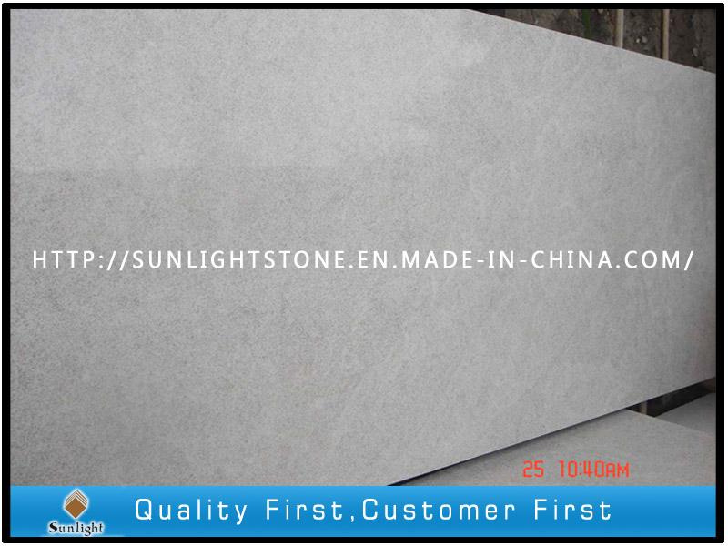 Pearl White Stone Granite Gang Saw Garden Paving Slabs for Paver
