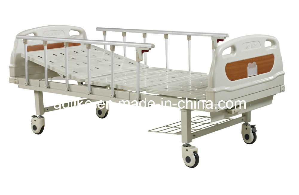 Single Crank Manual Hospital Bed (ALK06-A132P)