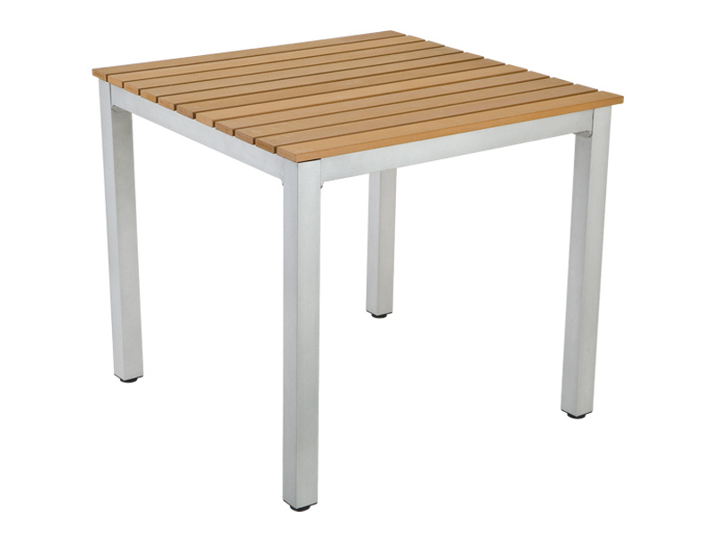 Outdoor Square Aluminum Dining Table