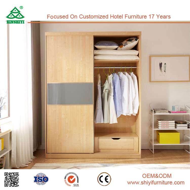 Bedroom Sets French Style Modern Furniture Wooden Sliding Door Wardrobe