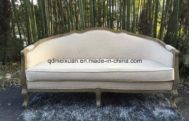 American Country Style Leisure Sofa The Hotel Villa Living Room Sofa Cloth Art, Small Family (M-X3406)