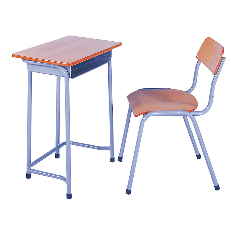 Detachable Single Student Desk and Chair About School Furniture