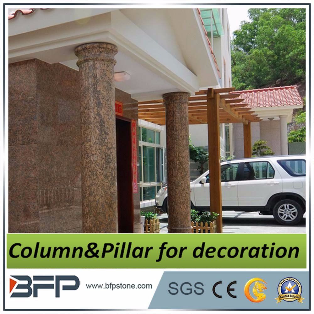Beige Marble Corinthian Column