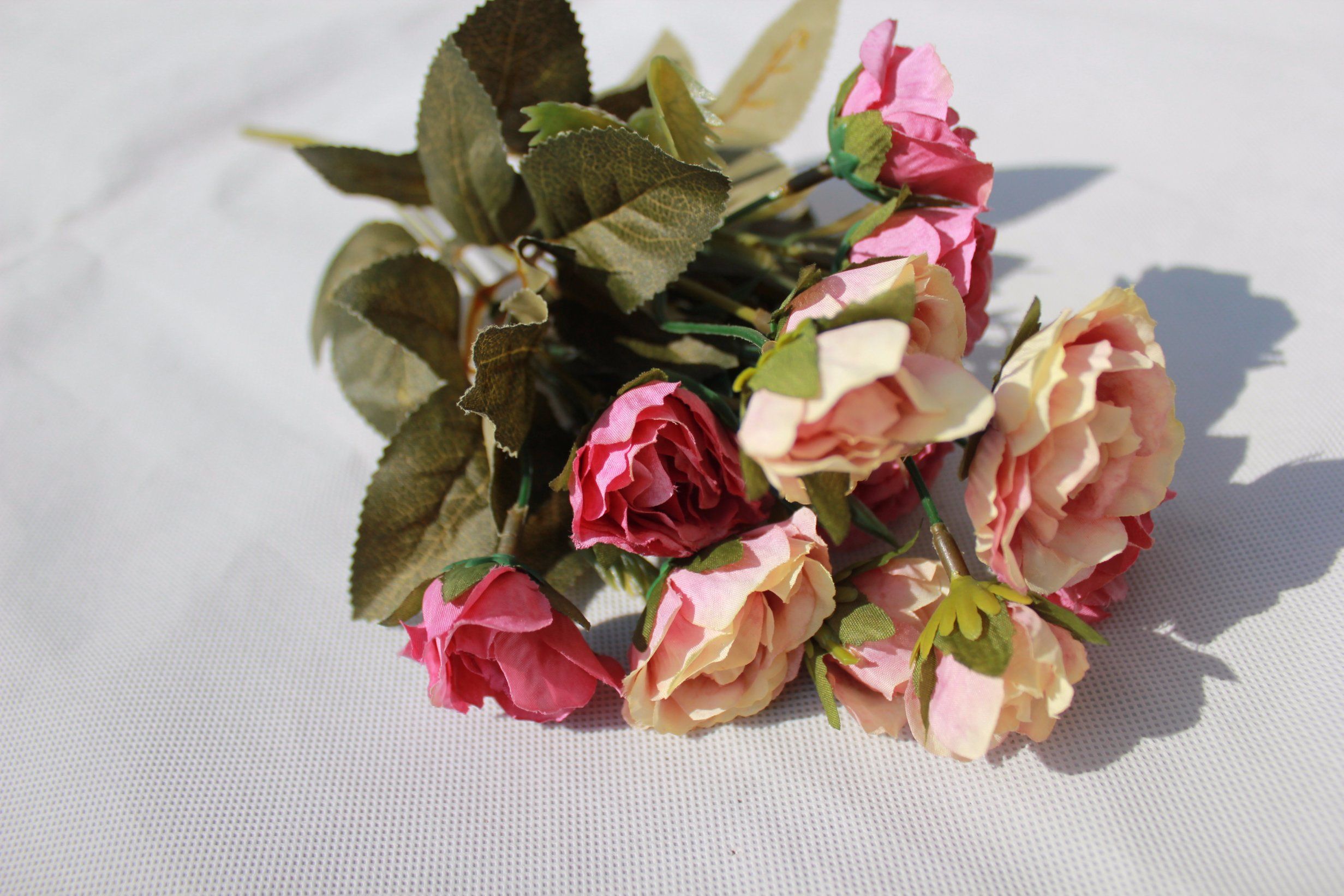 High Quality Artificial Flowers Fake Rose for Home Wedding Decoration