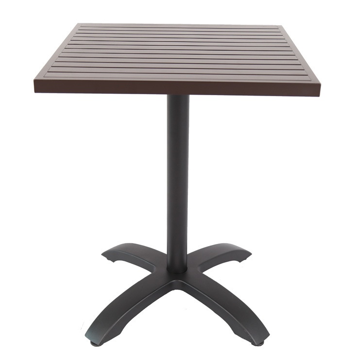 Outdoor Aluminum Dining Table Manufacturer (ST-07008)