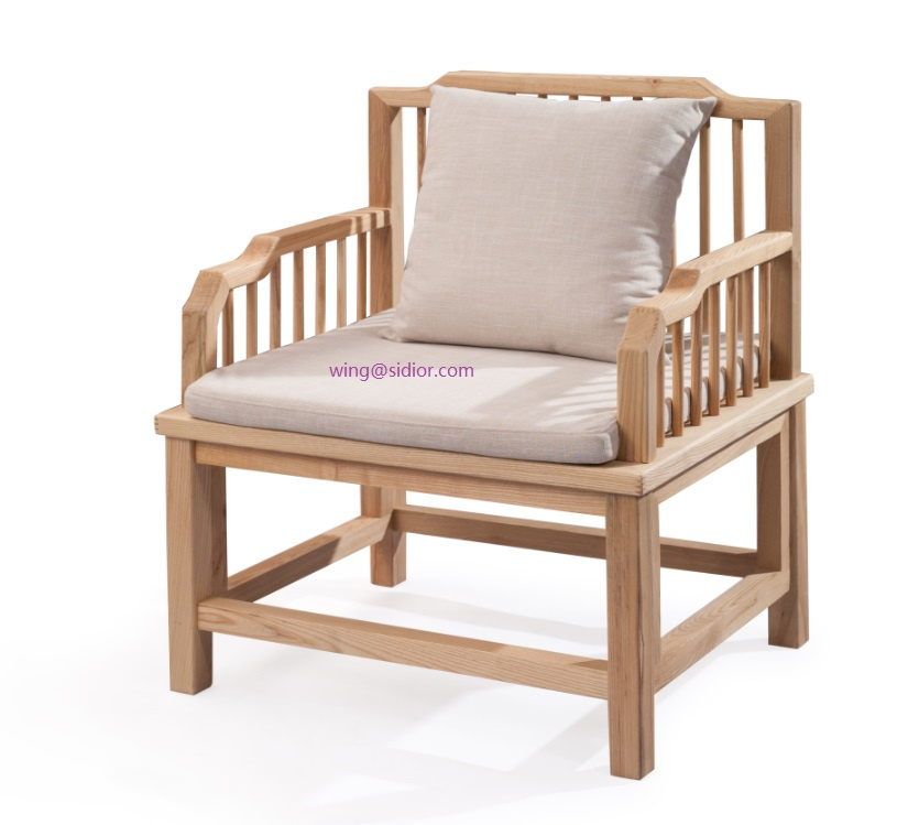 (SL-8601) Modern Hotel Restaurant Living Furniture Wooden Fabric Sofa