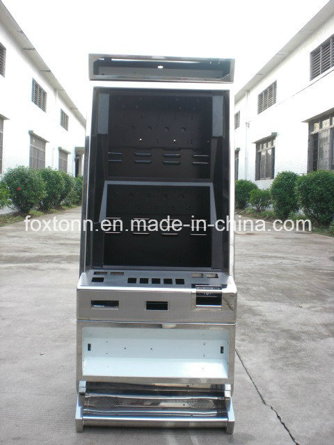 Slant Top Dual Monitors Casino Slot Game Machine Cabinet Customized