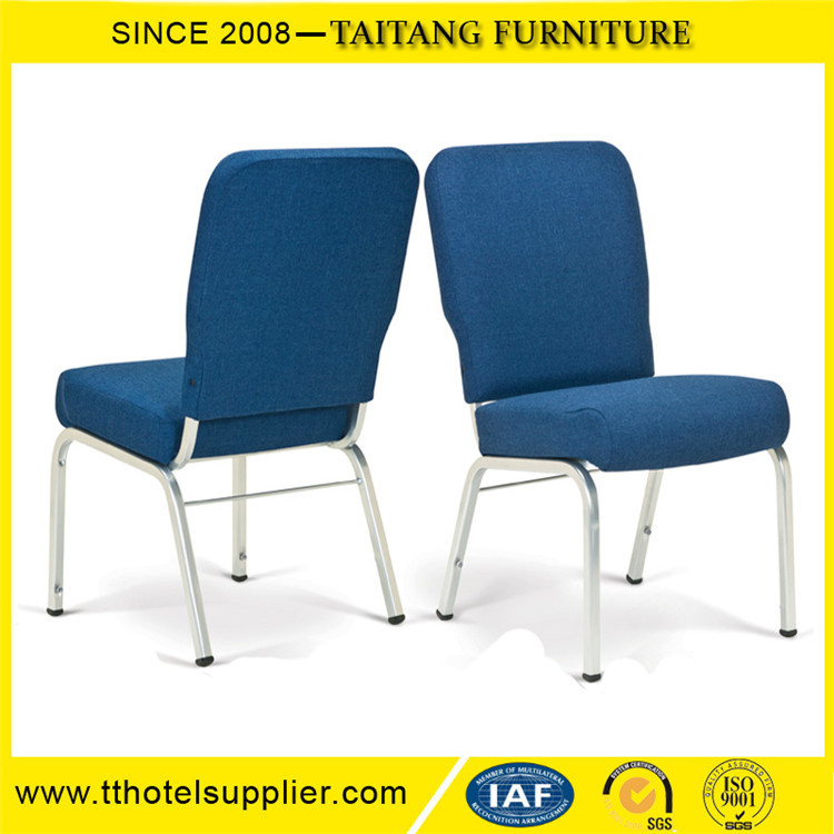 Church Conference Hall Metal Stackable Church Chairs