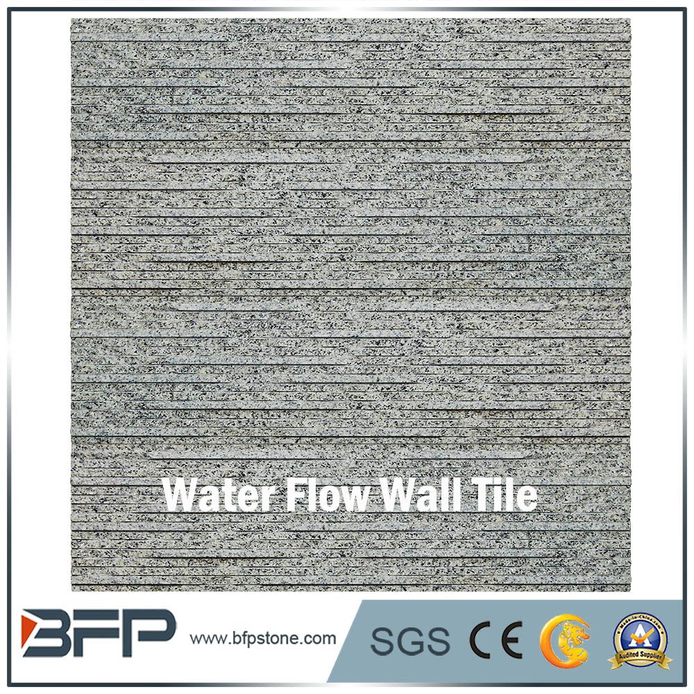 Wall Panel Light Grey & Rusty Granite Wall Tile for Landscape Garden Wall Tile