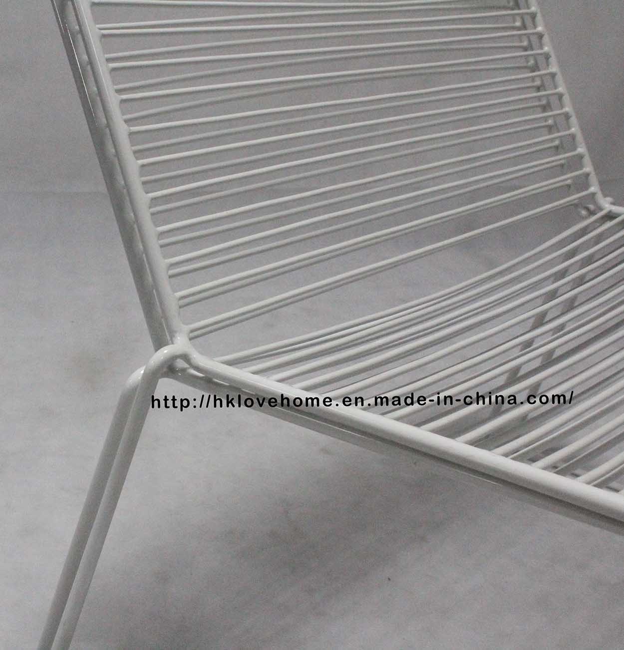 Replica Metal Restaurant Furniture Dining Stackable Leisure Side Wire Chair