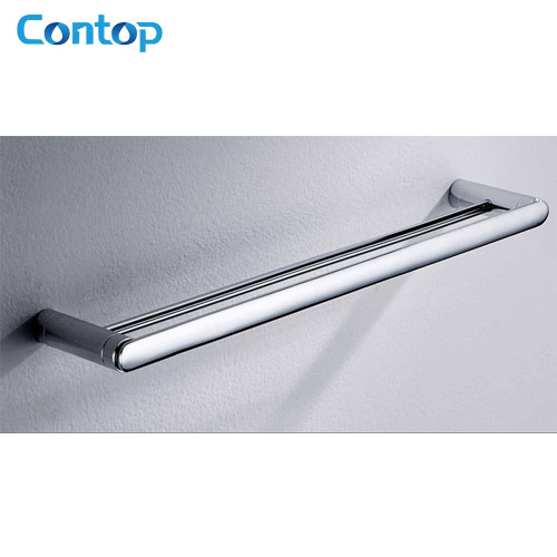 New Shape Bathroom Accessories Brass Double Towel Rail