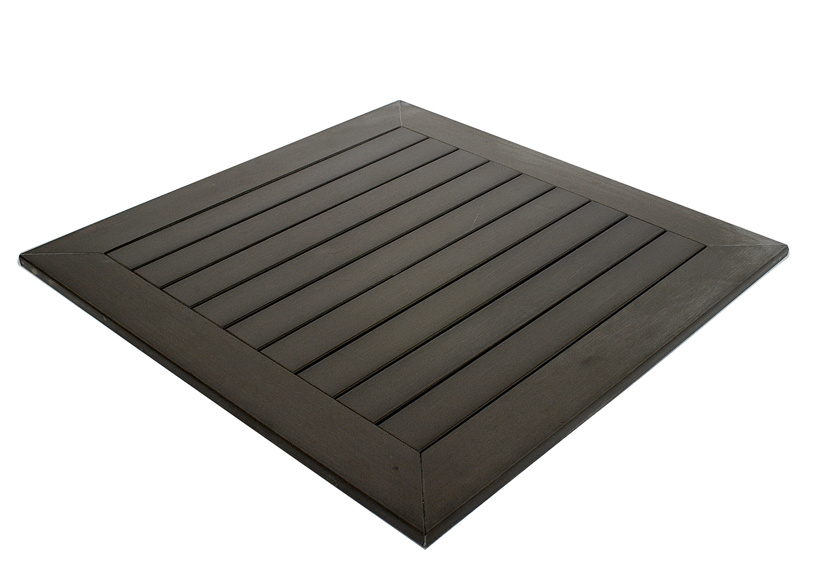 Customized Outdoor Plastic Wood Dining Table Top (pwt-112)
