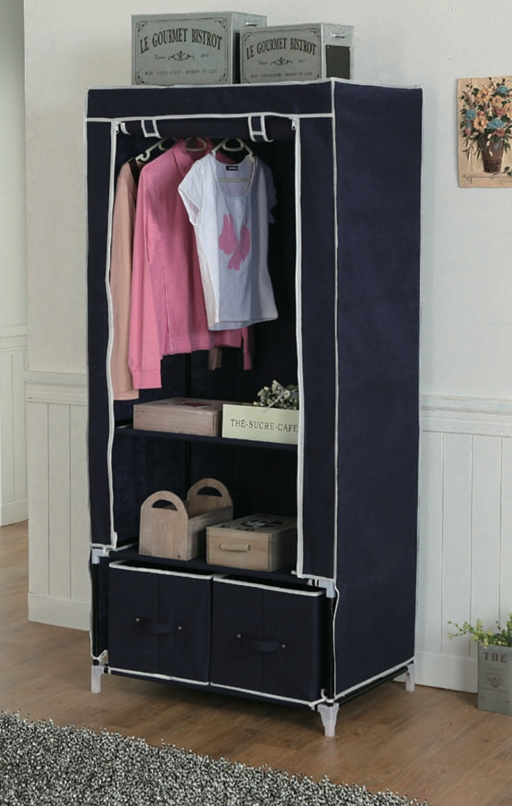 Household Fabric Portable Wardrobe