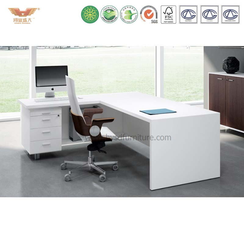Customized MDF Top Office Desk Design Steel Modern Desk / School Teacher Desk / Computer Table