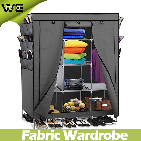 High Quality Folding Cabinet Cloth Storage Modern Bedroom Wardrobes