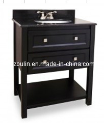 Classic Solid Wood Bathroom Vanity (BA-1107)