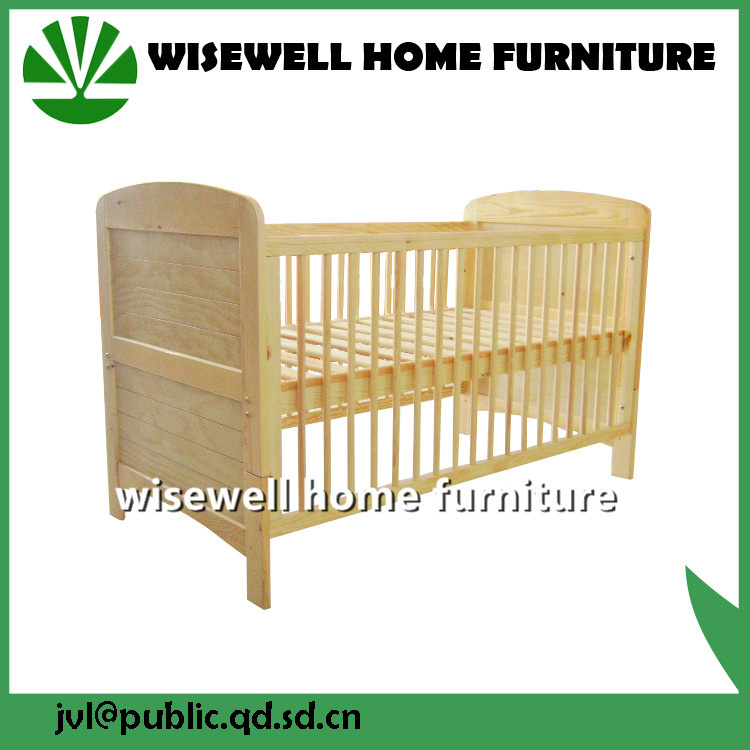 Pine Wood Kids Cirb Furniture