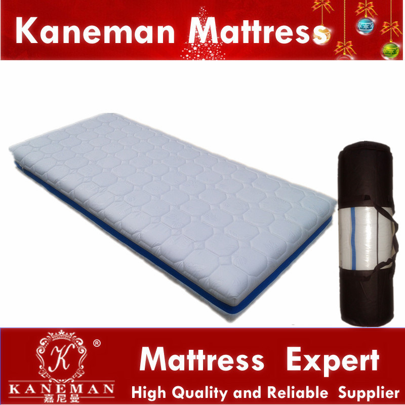 Portable Vacuum Compress Roll up Foam Mattress