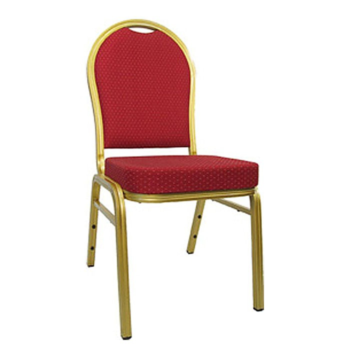 Stacking Iron Steel Metal Hotel Banquet Restaurant Furniture Chairs