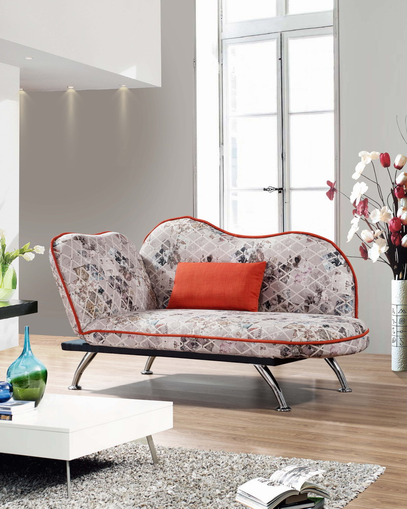 Modern Fabric Chaise Lounge