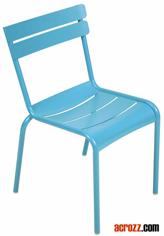 Patio Stackable Aluminium Aluminum Luxembourg Chair