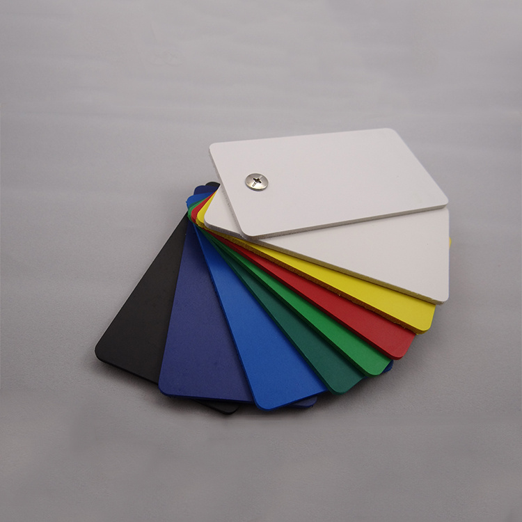 Cheap Eco-Friendly High Density Kitchen Cabinets Material Colored PVC Foam Board