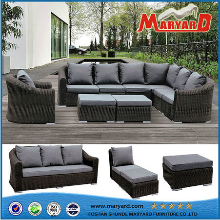 Hot Sale Garden Wicker Sofa Outdoor Furniture