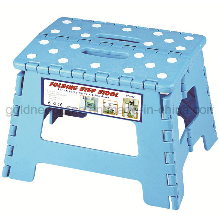 Outdoor Garden House Plastic Folding Step Stool (GNC-220)