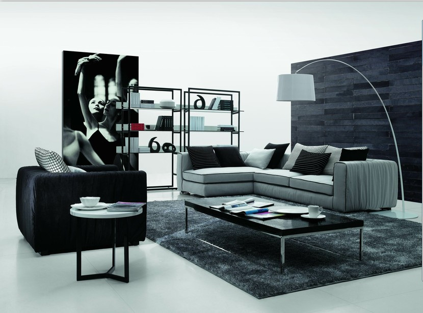 Chinese Hotel Furniture/Combination Sofa/Hotel Modern Sectional Sofa/Living Room Modern Sofa/Corner Sofa/Upholstery Fabric Modern Sofa (GLMS-003)