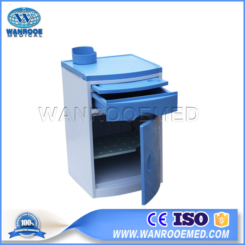 Bc006 ABS Hospital Medical Bedside Cabinet
