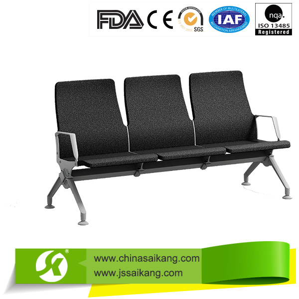 ISO9001&13485 Factory Simple Metal Waiting Chair