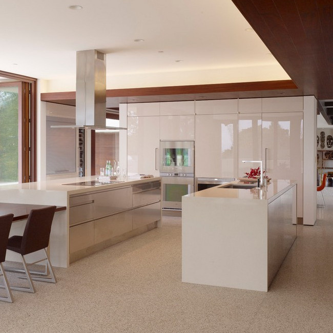 Modern Style Wood High Gloss Lacquer Kitchen Cabinets