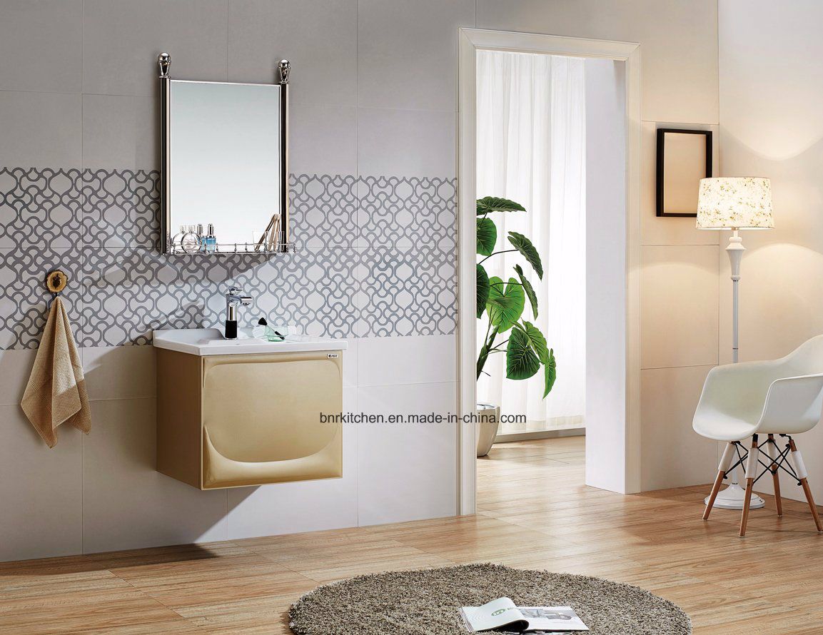 General Bathroom Products Small Stainless Steel Basin 600 Cabinet