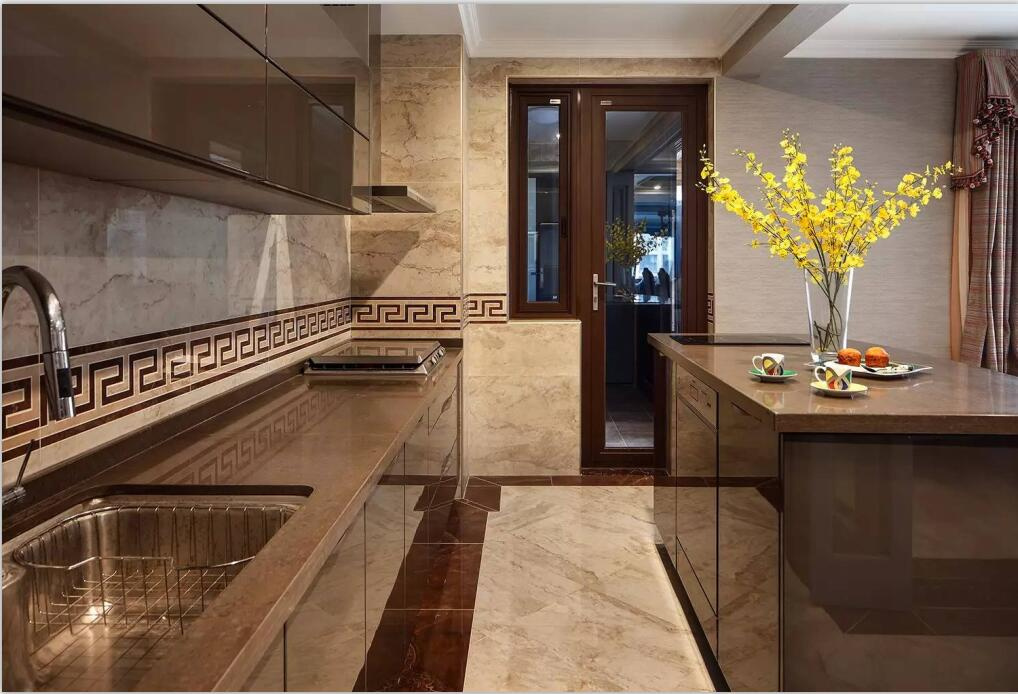 New Design High Quality High Glossy Kitchen Furniture Yb1707041