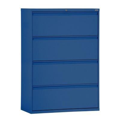 Colorful Storage Office Use Lateral 4 Drawer File Cabinet