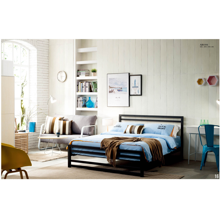 Foshan Factory Adult Metal Bunk Beds with Wardrobe